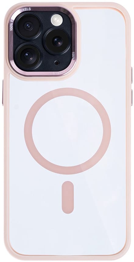 Rixus Classic 04 Case With MagSafe For iPhone 11 Pro Pink