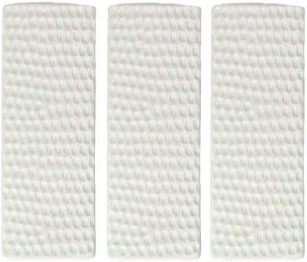 Gerimport Waterverdamper - 4x - keramiek - 400 ml - radiatorbak luchtbevochtiger - creme wit