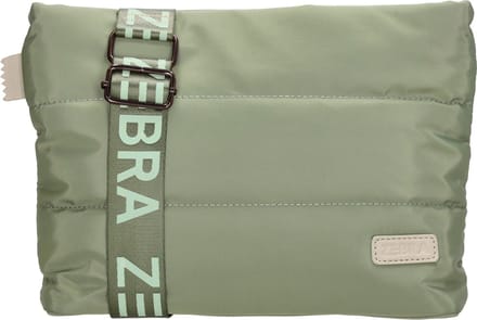 Zebra Trends Elske Crossbody Schoudertas - Trendy Puffer Dames Tas - Mint