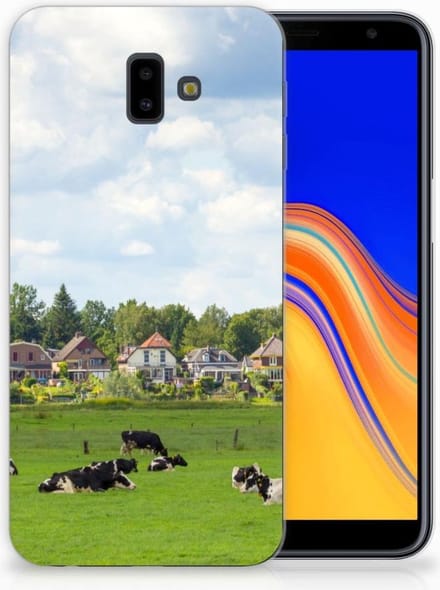 Samsung Galaxy J6 Plus (2018) TPU Hoesje Koeien