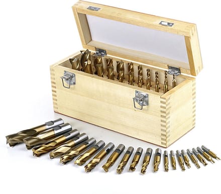 20 Delig HSS – Tin Gecoate Frezenset - Profi