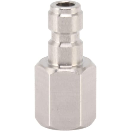 1/8 Inch Bspp Binnendraad Fitting 304 Roestvrij Staal Rechte Koppeling Adapter voor CO2 white
