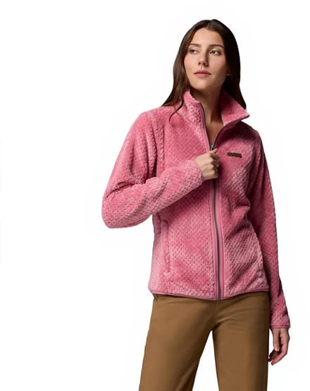 Columbia Fire Side™ Ii Sherpa Fleece Met Volledige Rits Roze M Vrouw