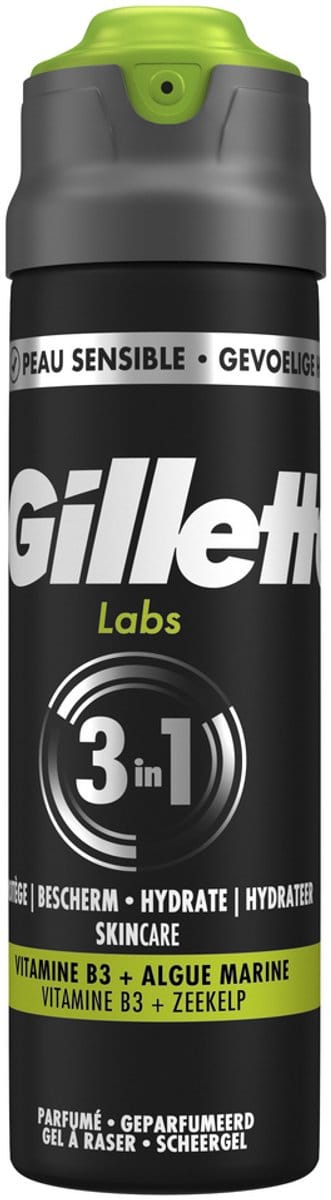 Gillette Labs Snel Schuimende Scheergel - Scheergel Voor Mannen - 198ml
