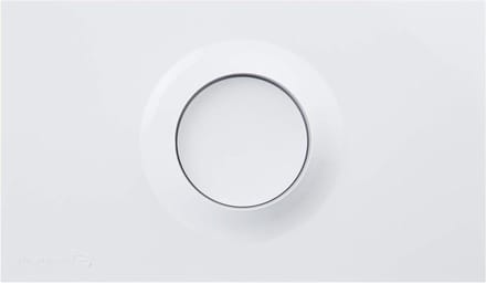 Witte Plaat - Bedieningsplaat - Toilet Onderhoud - Complete Set - One Size - Veelkleurig