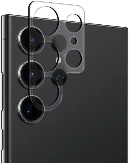 Rosso Camera Lens Protector Geschikt voor Samsung Galaxy S24 Ultra | Camera Bescherming | Case Friendly | Ultra Dun Glas | Transparant