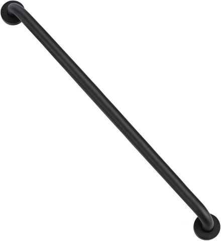 Wandbeugel - Veiligheidssteun - Extra Stabiliteit - Roestvrij Staal - 70 cm - Zwart