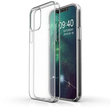 Beline Serie - Telefoonhoesje - Transparant - Dun - Krasbestendig
