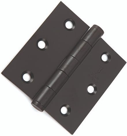 Zwart RVS Bladscharnier 101.6x101.6x3mm
