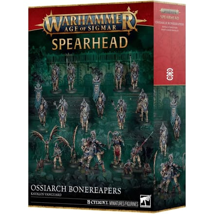 Beeldjes Games Workshop Warhammer AoS - Spearhead Ossiarch Bonereapers Avant-Guarde Kavalos (2026)