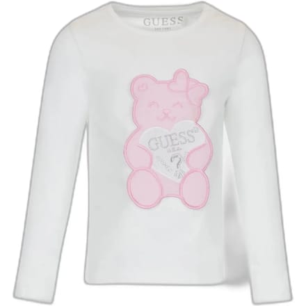 Meisjes t-shirt met lange mouwen Guess