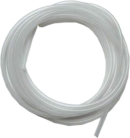 Transparante siliconenslang 1 mm dik en 1 meter lang