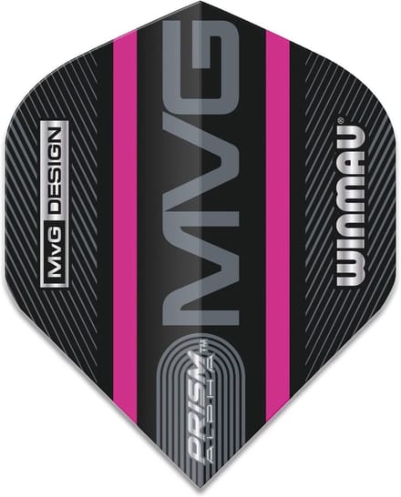 Dart Vleugels - Vliegers - Darts Spelen - Extra Dik - 3 Stuks - Zwart Paars