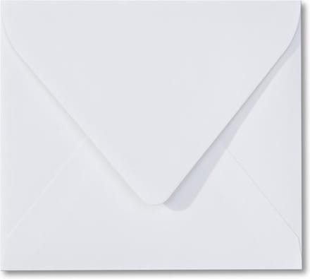 Envelop 12,5 x 14 Wit, 100 stuks