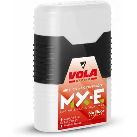 Eco-verantwoorde ski racing wax zonder fluor Vola MX-E