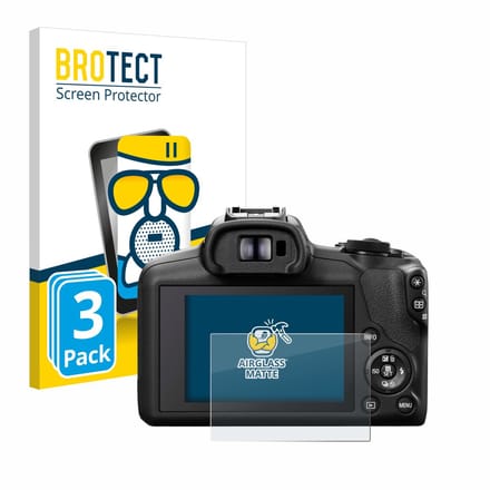 BROTECT - Screenprotector voor Canon EOS R100 - Folie Beschermfolie Beschermglas matte 3 Stuks