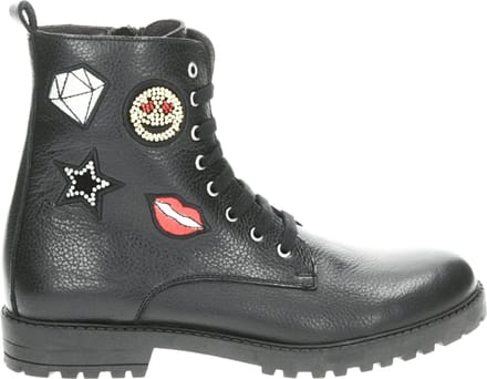 Giga Shoes - G4482 - Half-hoog - Kleur: Zwart - Maat: 39