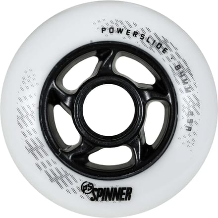Powerslide Spinner 85a Wiel 4 Eenheden Wit 84 mm