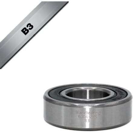 Lager Black Bearing B3 - 6004-2RS - 20 x 42 x 12 mm