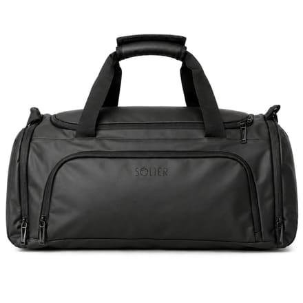 Solier SV30 MAVER - Weekendtas - 2-in-1 Rugzak - Schoenenvak - Zwart
