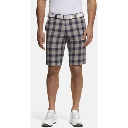 Meyer Bermuda B-St. Andrews Check Organic Cotton Marine / male