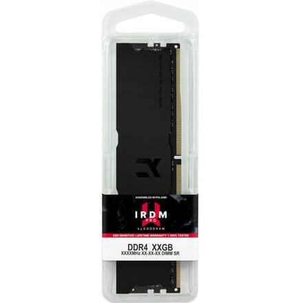 Goodram IRDM PRO Serie - RAM Geheugen - 16GB DDR4 - 3600MHz - Deep Black