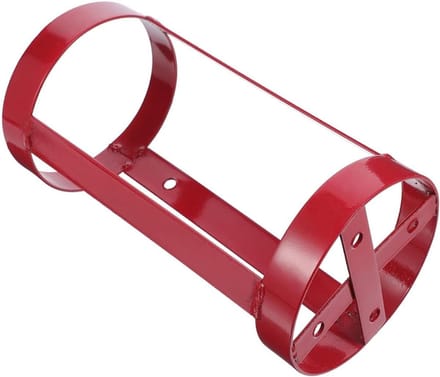 Brandblusser Beugel - Wandhouder Ophangsysteem - Veilige Opslag - Robuuste Constructie - 26x15x13cm - Rood