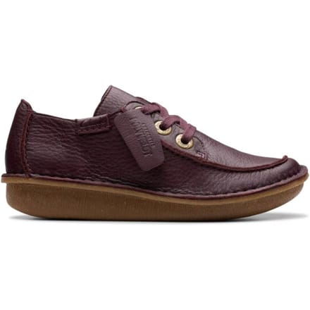 Clarks Funny Dream - dames veterschoen - Rood - maat 35.5 (EU) 3 (UK)