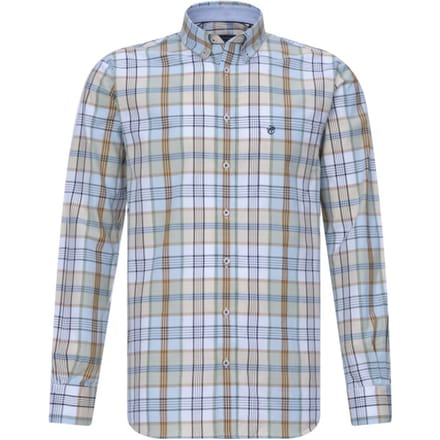 Campbell Casual overhemd met lange mouwen
