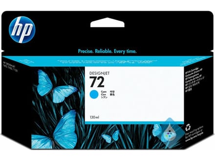 Inktcartridge hp c9371a 72 blauw