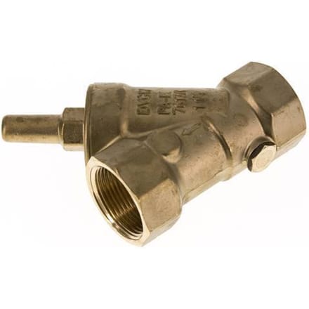 Rp 1-1/4'' Messing Y Terugslagklep 16 bar (232 psi) NBR
