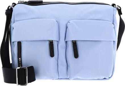 MANDARINA DUCK Schoudertas Hunter Crossover Skyway & Black Lichtblauw
