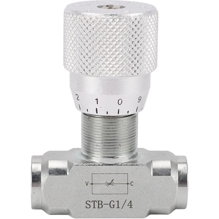 G1 4 Hydraulische Flow Control Klep Bidirectionele Restrictor Klep voor 0,8 2 Ton Mini Graafmachines