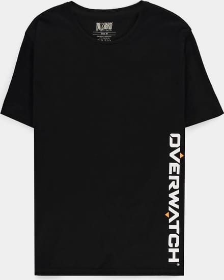 Overwatch - Vertical Logo Heren T-shirt - M - Zwart