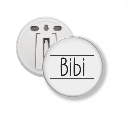Button Met Clip 58 MM - Bibi