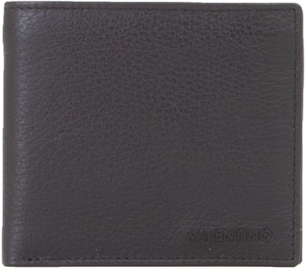 VALENTINO Leren Portemonnee Sodaro Wallet Nero Zwart