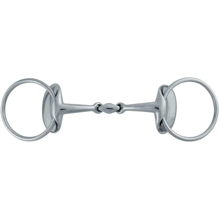 Hefbit voor dubbelgebroken paarden Stübben Silver Wings