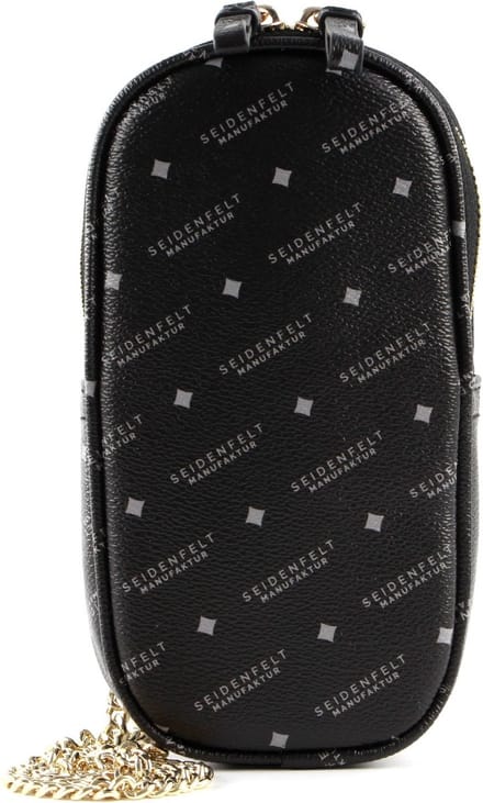 SEIDENFELT MANUFAKTUR Schoudertas Avondtas Mon Black Zwart