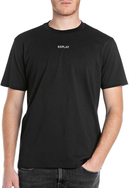 T-shirt Korte Mouw Replay M3098.2660-098 BLACK