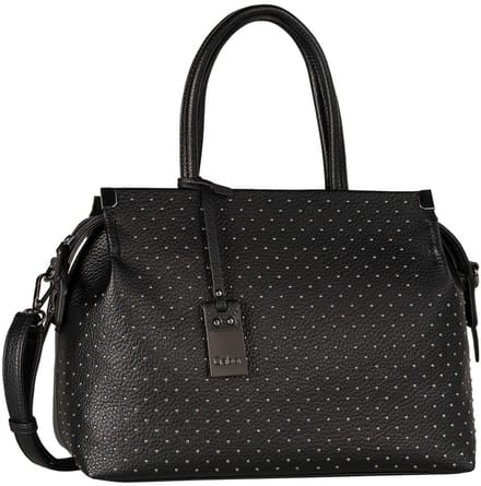 Gabor schoudertas Gela Premium Zip Shopper Black zwart