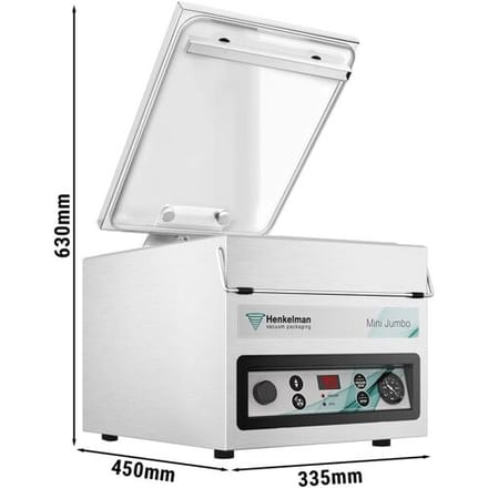Henkelman Mini Jumbo - Vacumeermachine - 4m³/h - 100 Watt - Digitaal