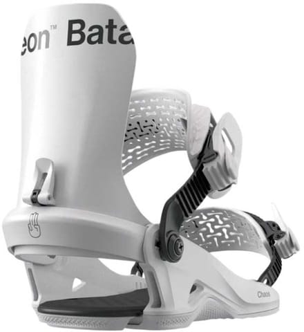 Bataleon Chaos Heelwarp Snowboardbindingen Zilver M-L