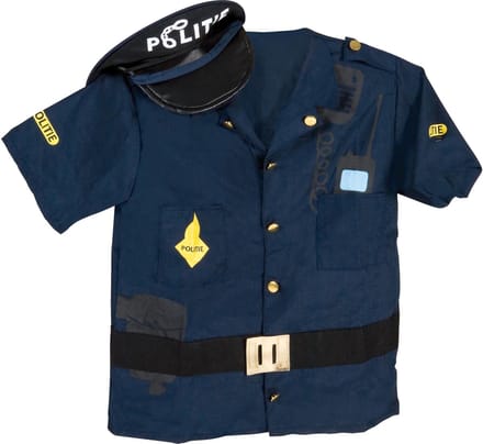 Verkleedkleding 2,5-6 jaar Politie inclusief pet - Educo