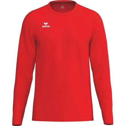 Erima Intro Voetbalshirt Lange Mouw Heren - Rood | Maat: M