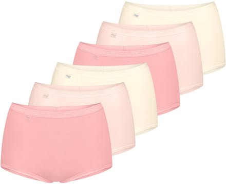 sloggi Dames maxi slip 6 pack Basic+