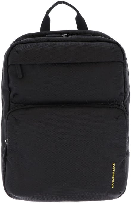 MANDARINA DUCK laptop rugzak rugzak met laptopvak Zephyr Backpack Black zwart