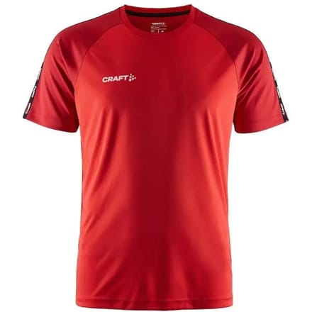 Craft Squad 2.0 Contrast T-Shirt Heren - Rood | Maat: M