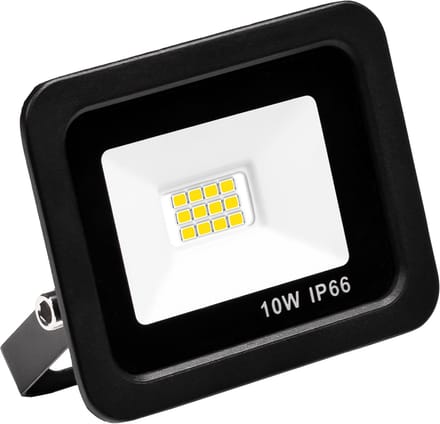 LED Breedstraler 2 stuks 10W 6000K Koud wit IP66 1000 lumen Kantelbaar