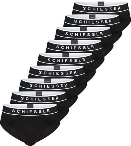 Schiesser Heren rio-slip / onderbroek 9 pack 95/5 Cotton