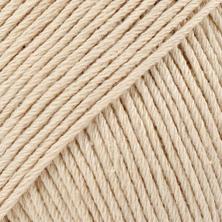 DROPS Safran Uni Colour - 64 lichtbeige - Katoen Garen